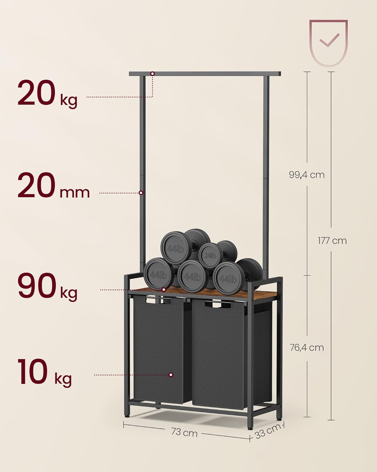 Badezimmerschrank - BLH241B01